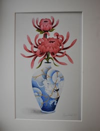 Image 1 of Kintsugi Dragon Vase (Print)