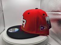 Image 2 of Hat PR Red/Black/Black