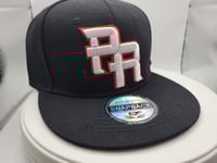 Image 1 of Hat PR Black/Back/Red