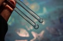 Borosilicate Glass Stir Stick with Design