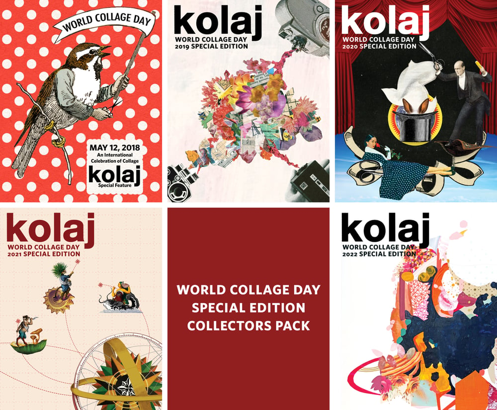 Image of World Collage Day Special Edition Collectors Pack