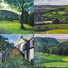 Llantrisant Golf Club - Original paintings by Val Williams