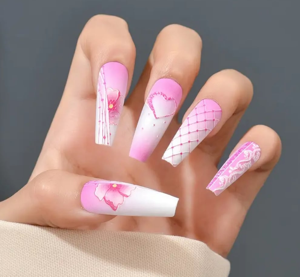 Image of Pink Love Flowers 