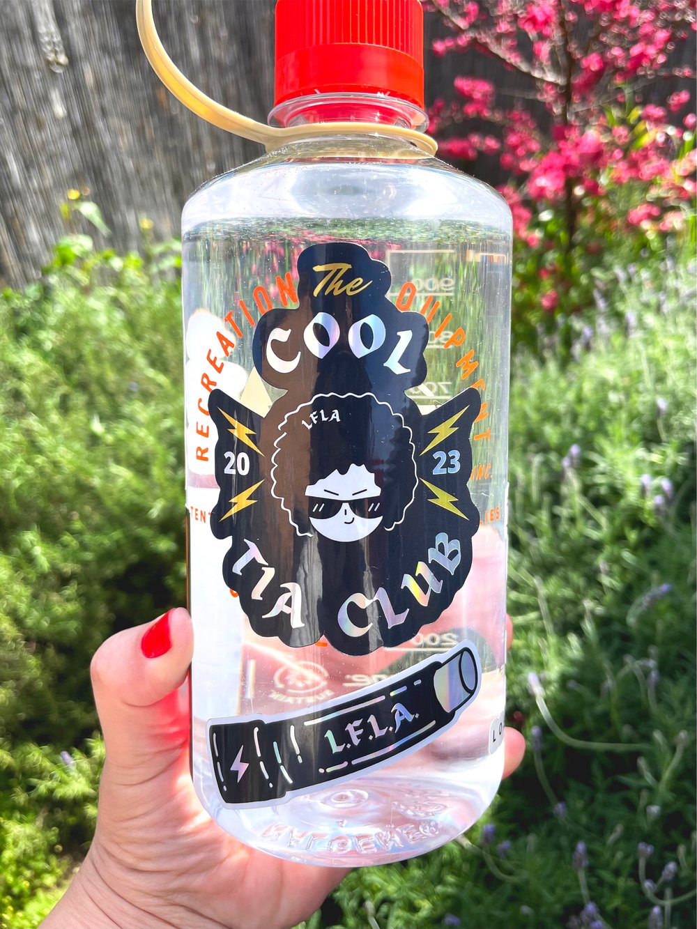 "The Cool Tia Club" Holographic Sticker