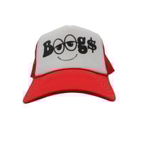 BOOG$ Trucker Hat (Red/White)