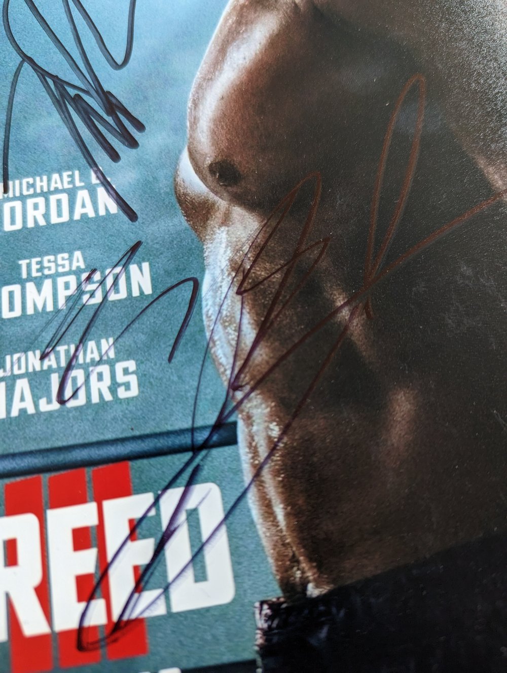 Creed Cast Signed 14x11 Photo