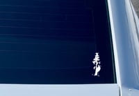 Image 2 of Southern Cypress Tree and Egret Decal