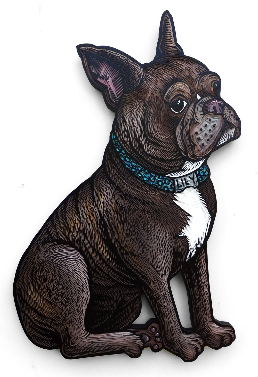 Commissioned Painted Carvings