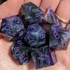 I captured the purple people eater in these dice