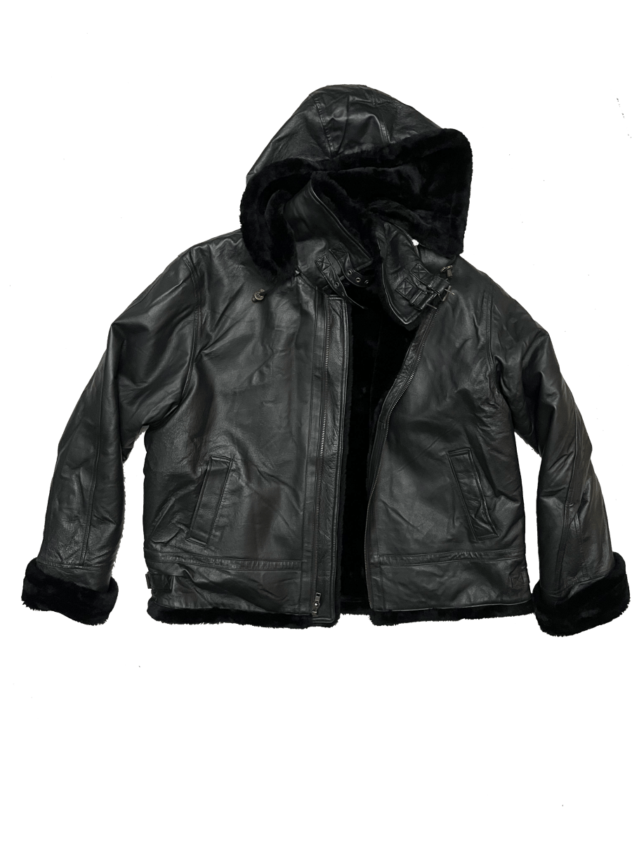 Image of 90's U.S.A Leather Jacket
