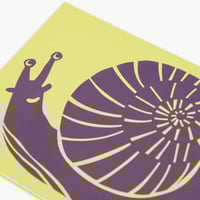 Image 2 of Snail card