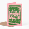 Pickle card