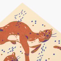 Image 2 of Otters card