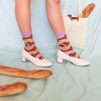 Image 3 of CouCou Suzette - Dachshund Sheer Socks