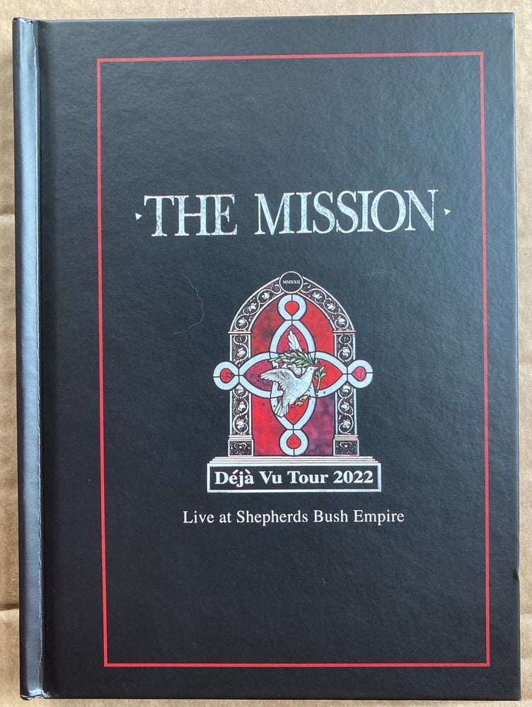 Image of The Mission - Déjà Vu - Live at Shepherds Bush Empire - Deluxe 4CD Photobook.