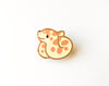 Hognose Snake - Tiny Reptile Enamel Pins