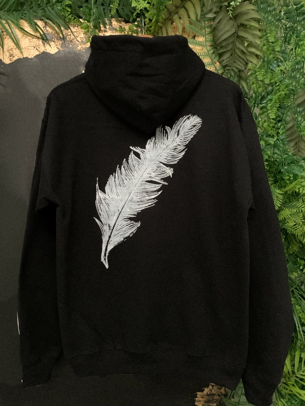 FEATHER HOODIE  | LONG SLEEVE 