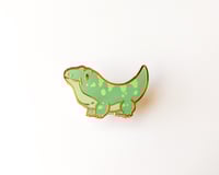 Image 1 of Leachie - Tiny Reptile Enamel Pins