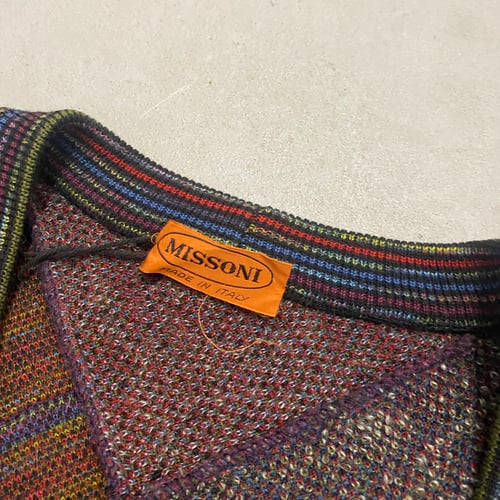 Image of Missoni knitted cardigan, size medium