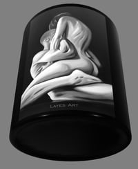 Image 2 of "Embrace" Coffee Mug, 11oz, Black  .