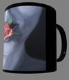 "Eat my Rose" Coffee Mug, 11oz, Black.