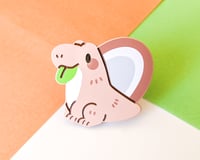 Coconut Dimetrodon Enamel Pin