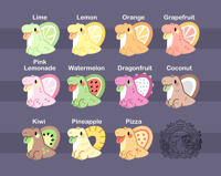 Image 1 of Limetrodon and Friends Mystery Pin