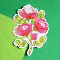 Flower Bun Sticker