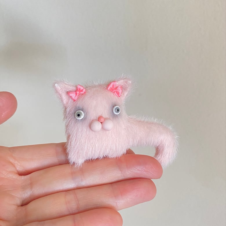 Image of Itty Bitty Pink Kitty #1