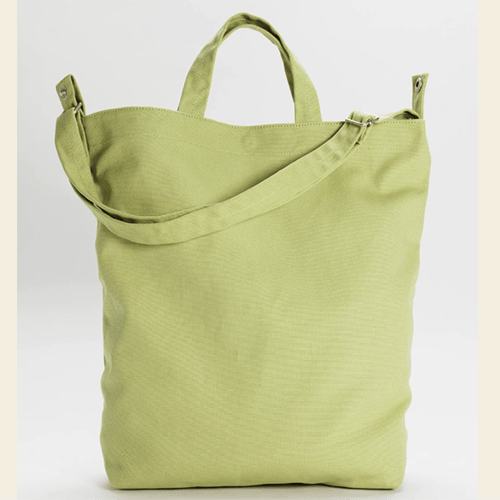 Image of Duck Tote Bag with Zip BAGGU