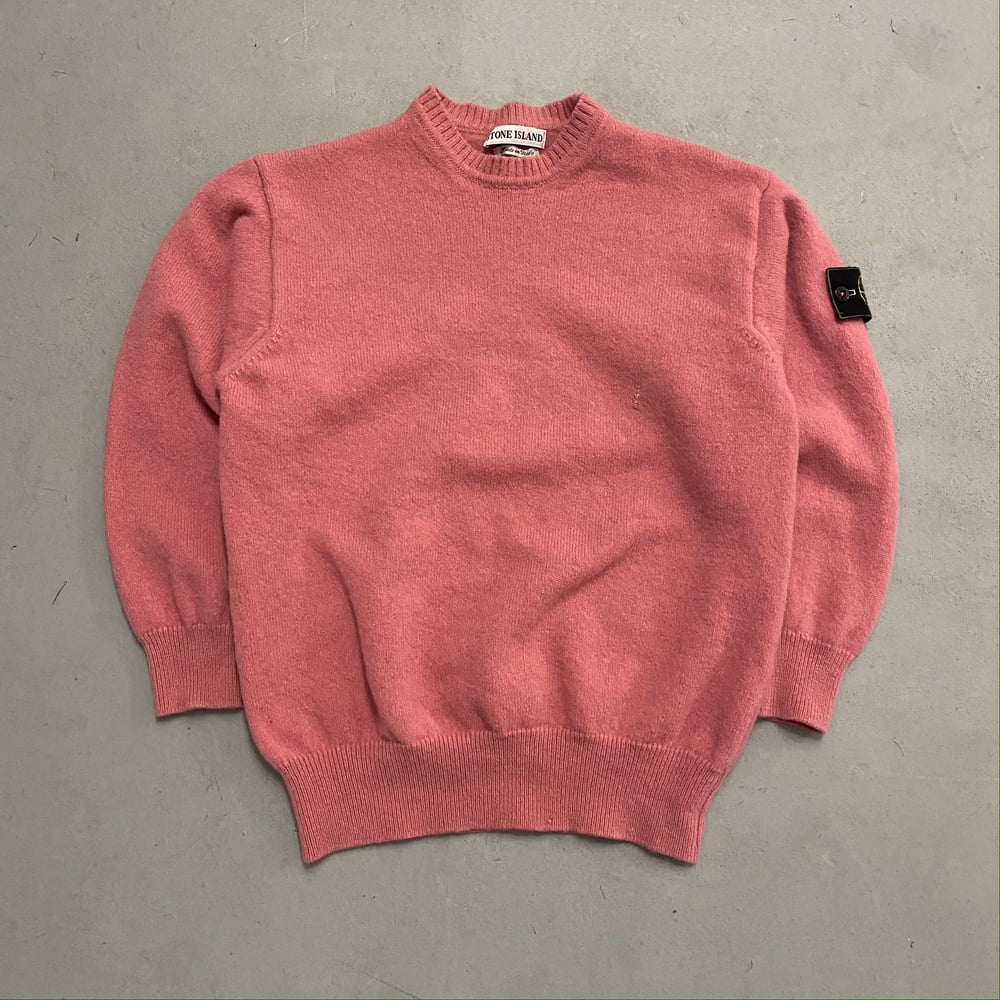 Image of 1995 Stone island wool sweatshirt, size small