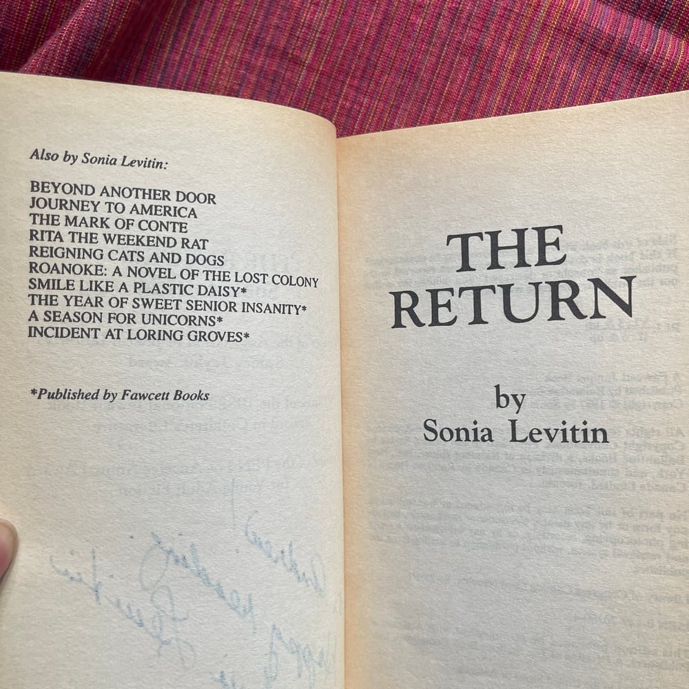 The Return *SIGNED*