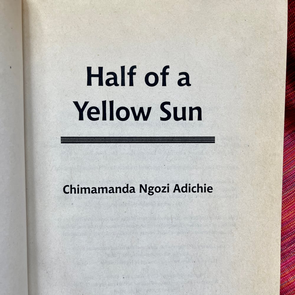 Half of a Yellow Sun