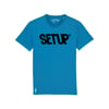 Setup® Ident Organic 150 T-Shirt in Azure 