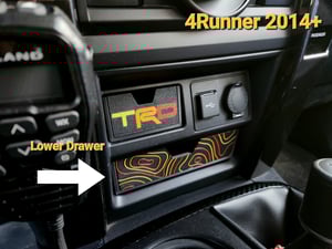 Image of Complete Lower Cubby Drawer (Toyota 5th Gen 4Runner 2014+)
