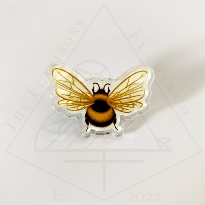 Image of Bee - Acrylic Pin