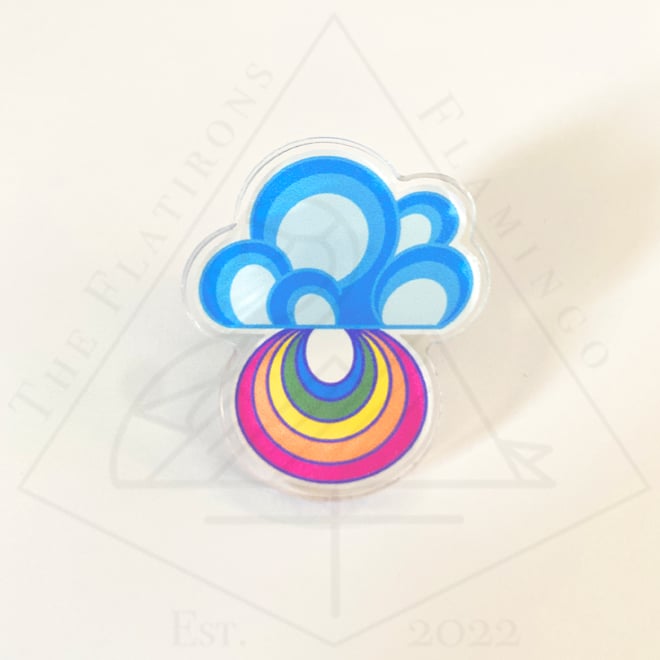 Image of Rainbow - Acrylic Pin