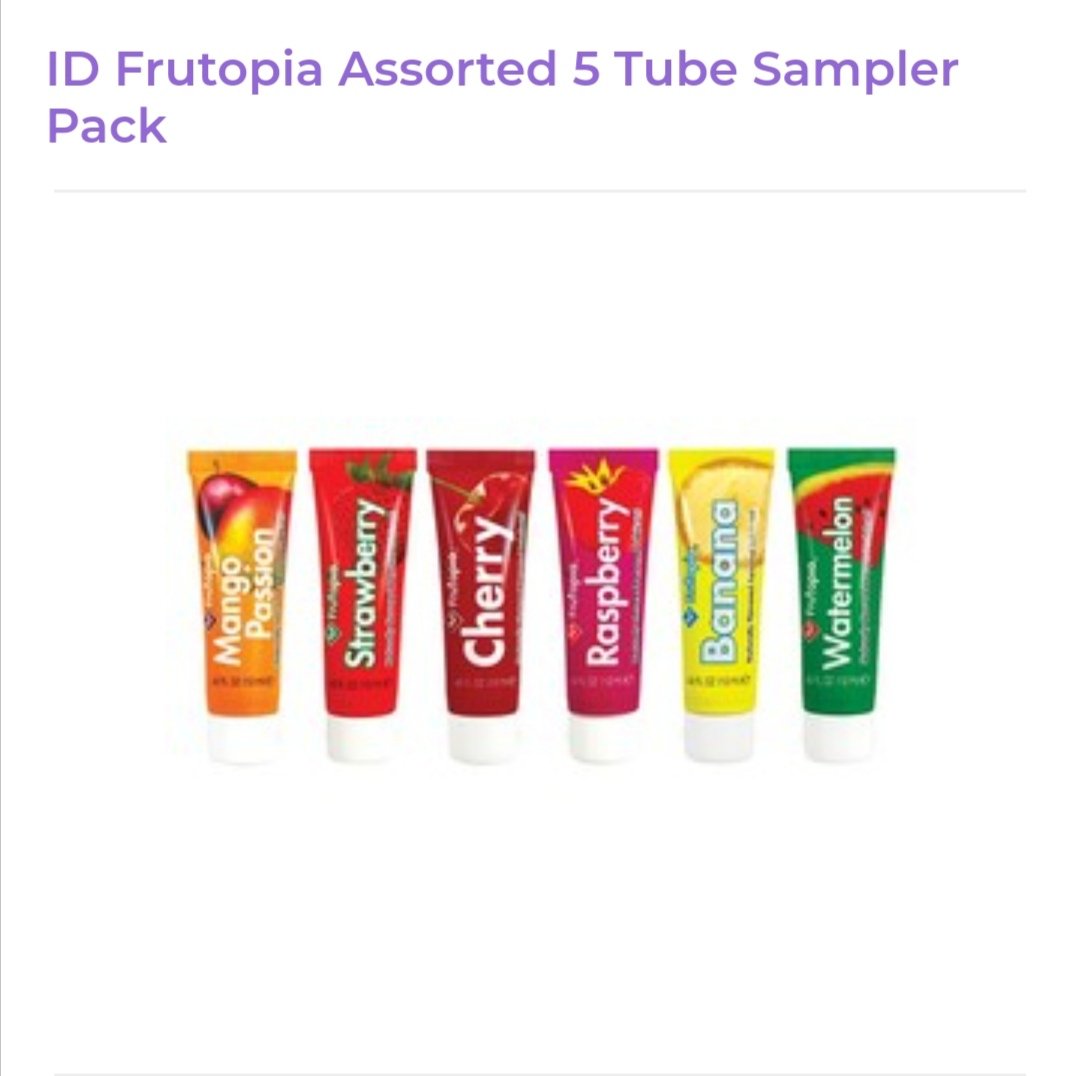 Image of ID Frutopia Assorted 5 Tube Sampler Pack