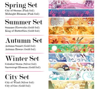 Image 1 of Seasonal Genshin Washi Sets 