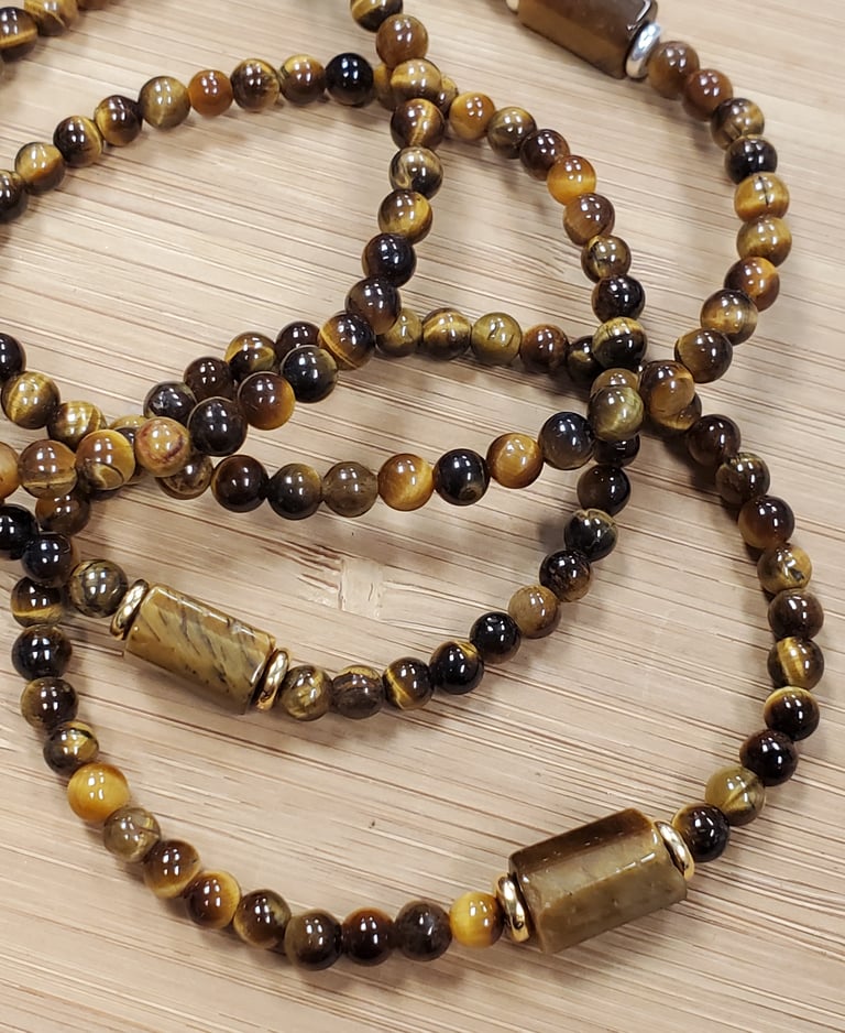 Tiger's Eye Gemstone Bracelet Image 2