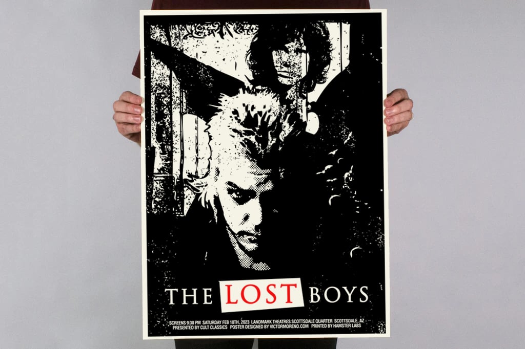 The Lost Boys Movie David In Red Image Refrigerator Magnet NEW UNUSED - Foto 1