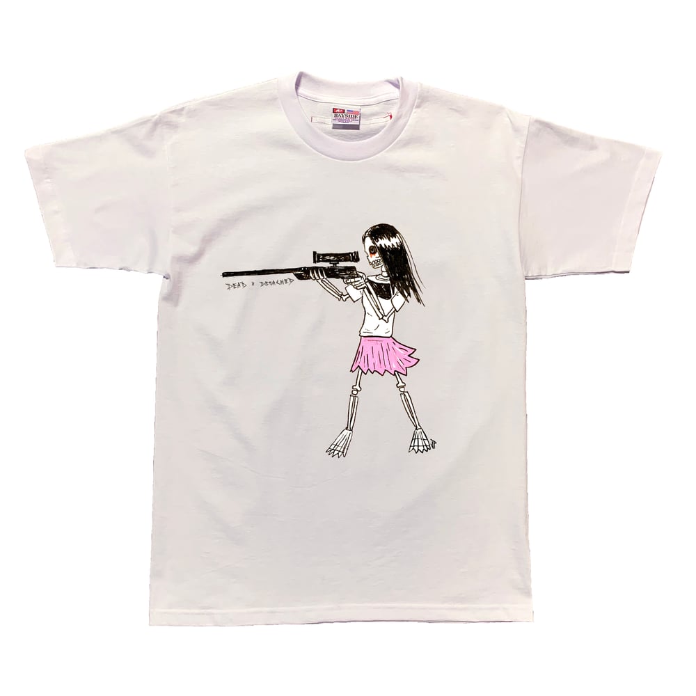 Image of LOVE IS A GUN ART TEE