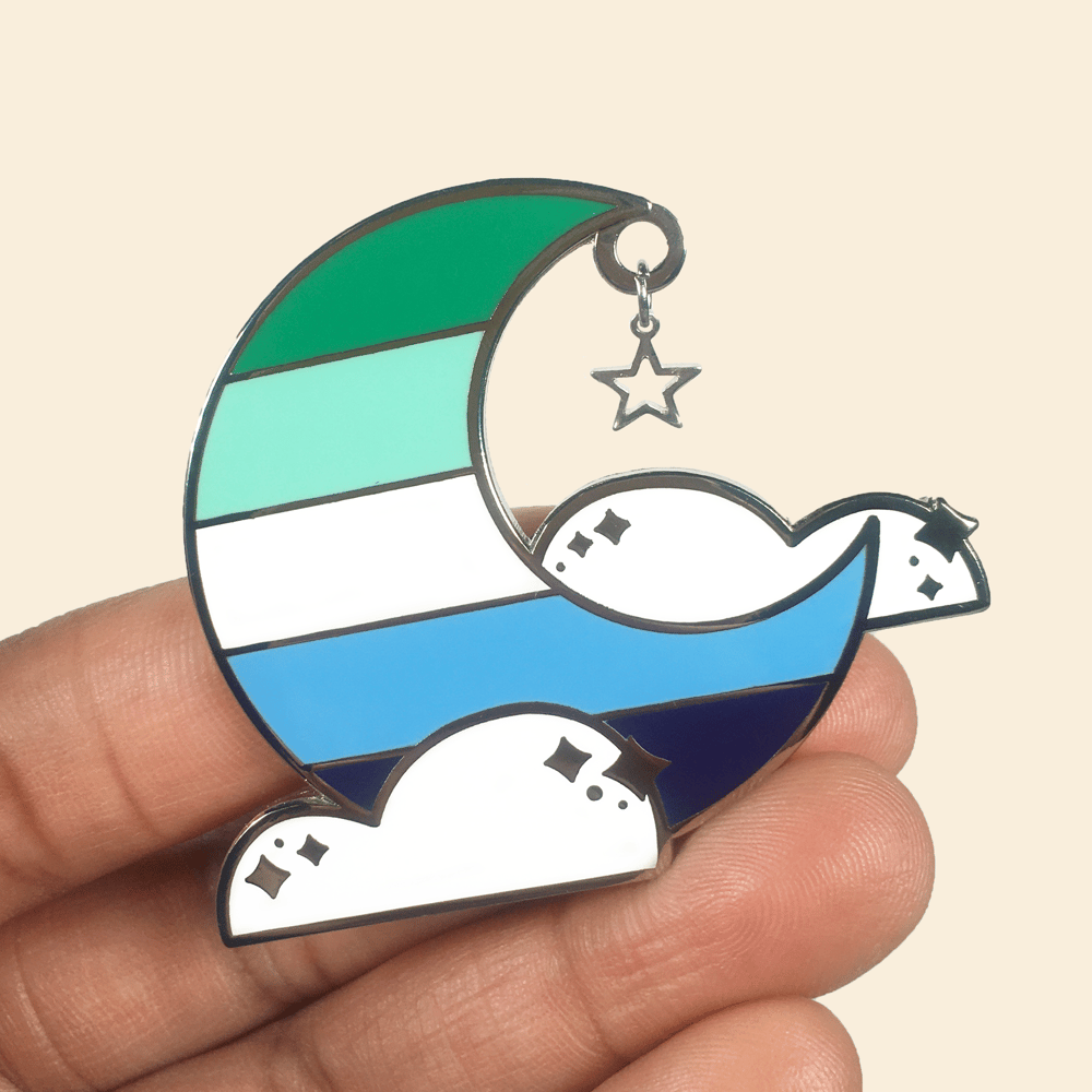 Gay Queer Sky Pin