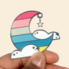 Genderflux Queer Sky Pin