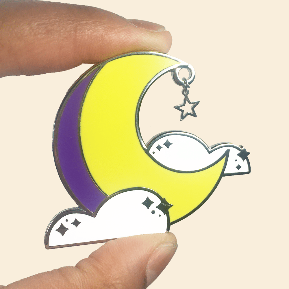 Intersex Pride Queer Sky Pin