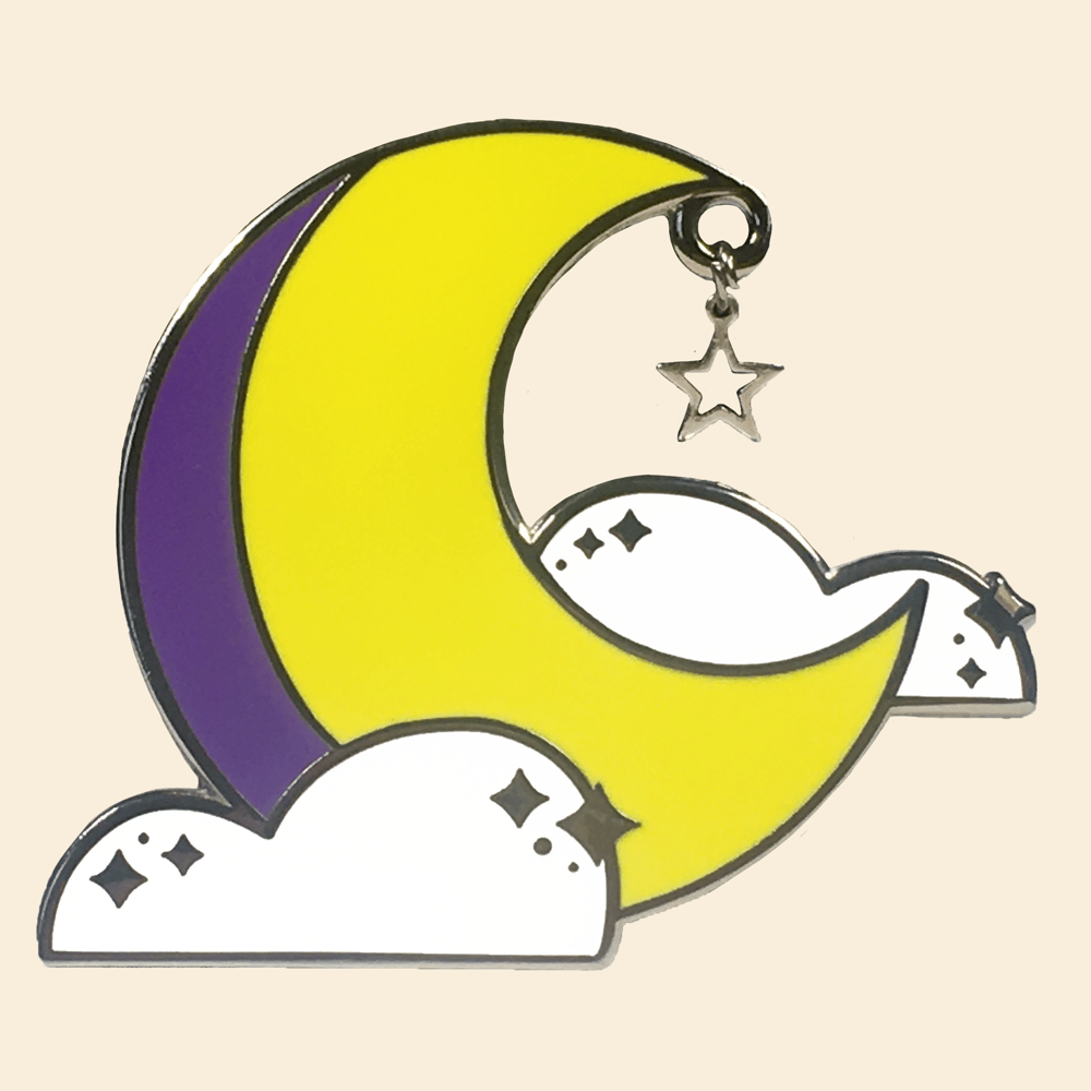 Intersex Pride Queer Sky Pin