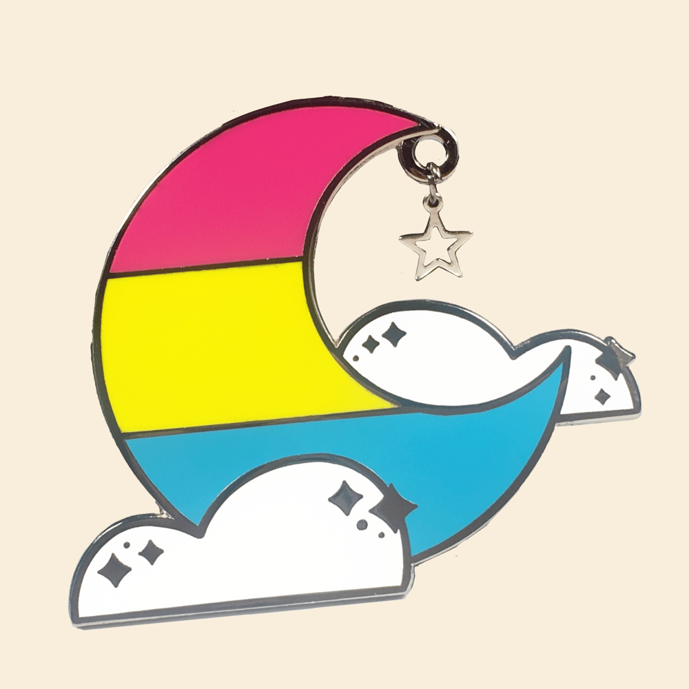 Pansexual Pride Queer Sky Pin