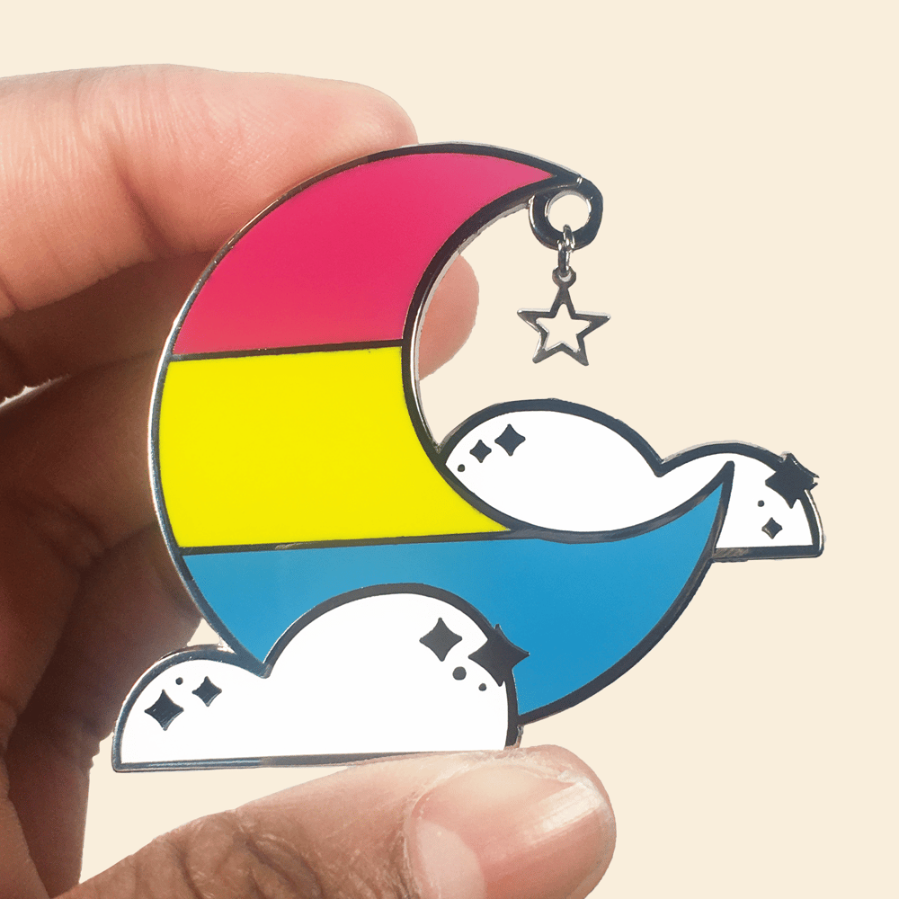 Pansexual Pride Queer Sky Pin