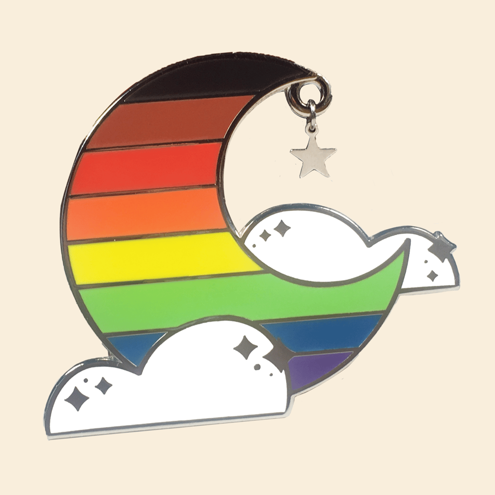 Philly/POC Pride Queer Sky Pin