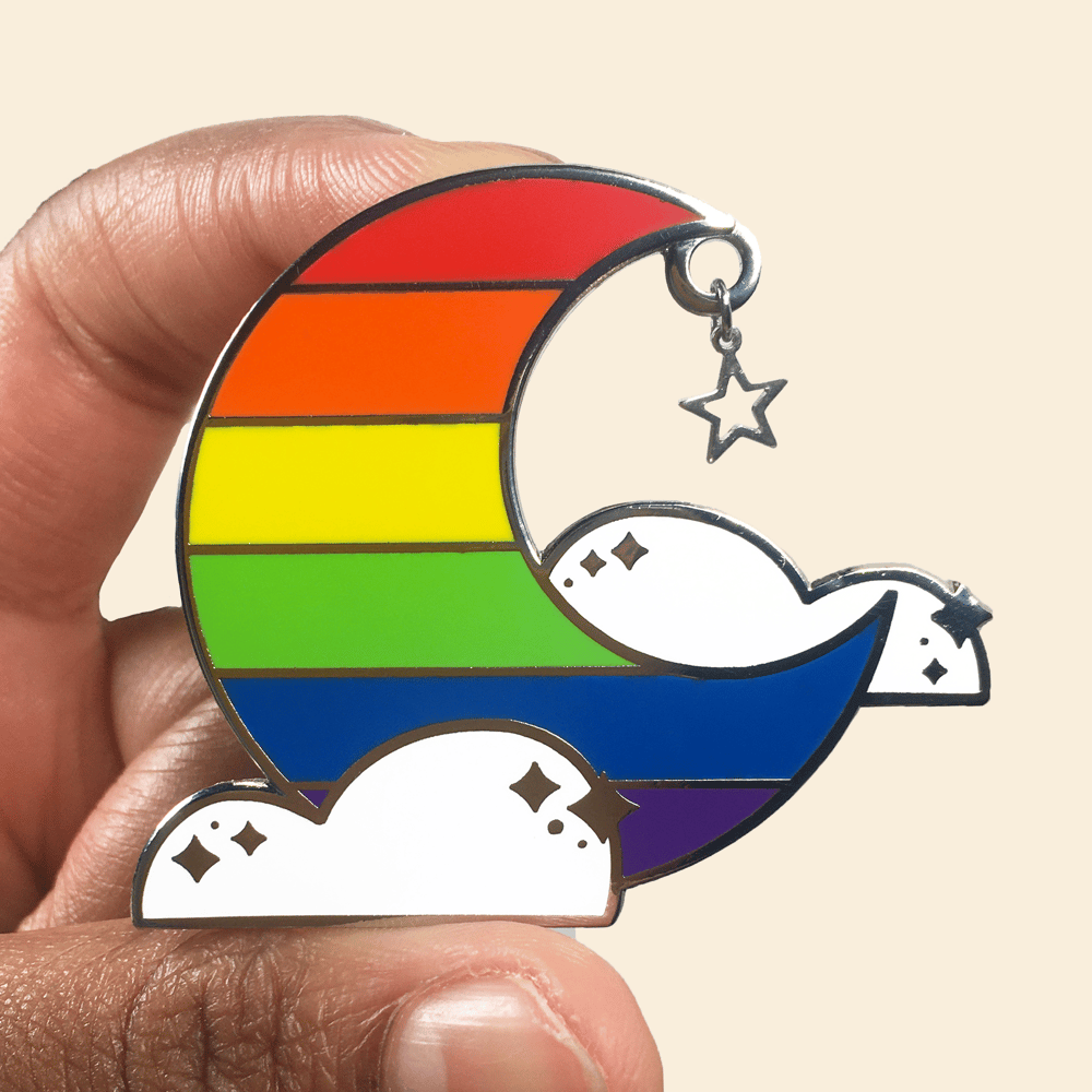 Rainbow Pride Queer Sky Pin